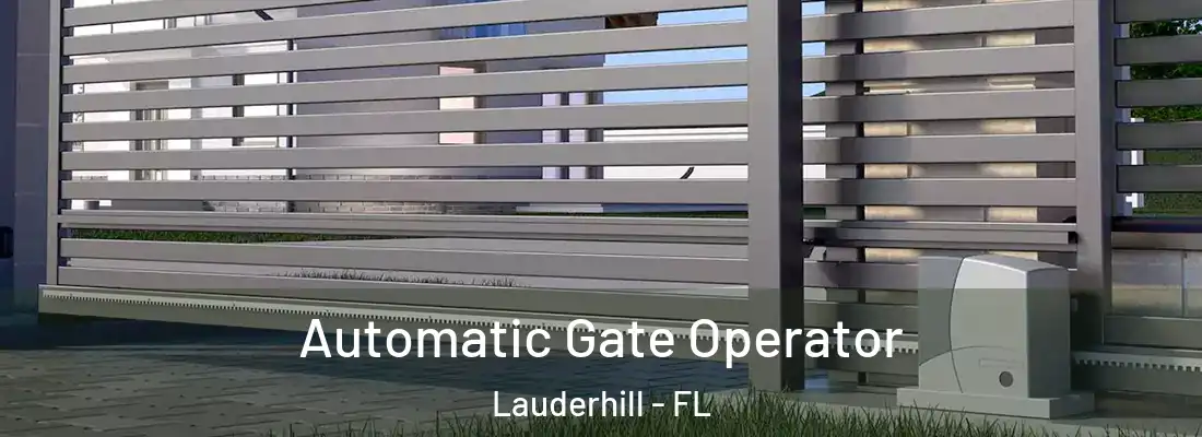 Automatic Gate Operator Lauderhill - FL