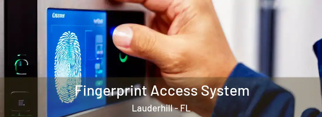 Fingerprint Access System Lauderhill - FL