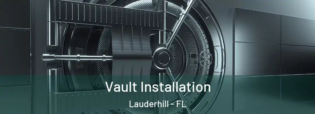  Vault Installation Lauderhill - FL